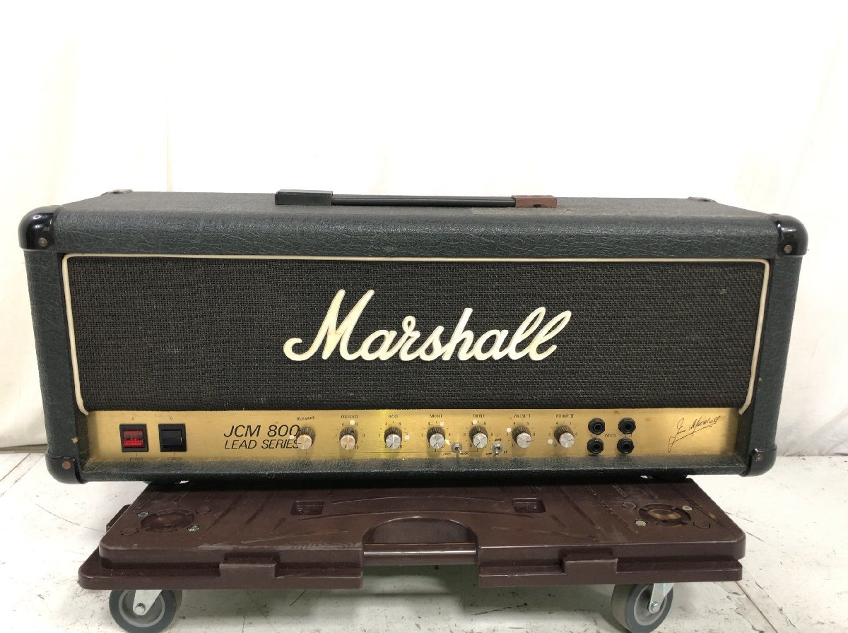 Marshall マーシャル JCM800 1987 ギター ヘッドアンプ○E062C799
