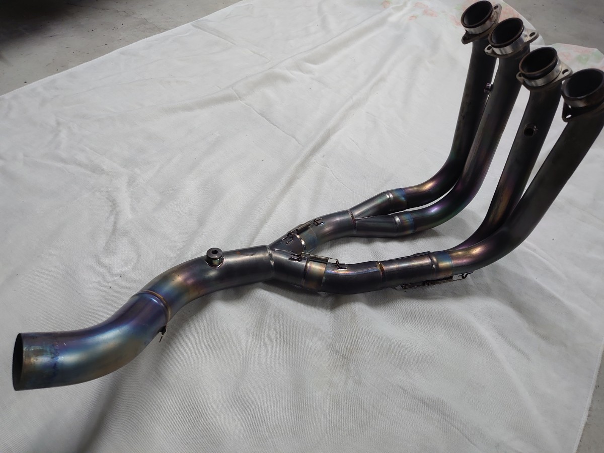 未使用品 フロントエキパイセット for RaceUse ピュアチタン S1000RR
