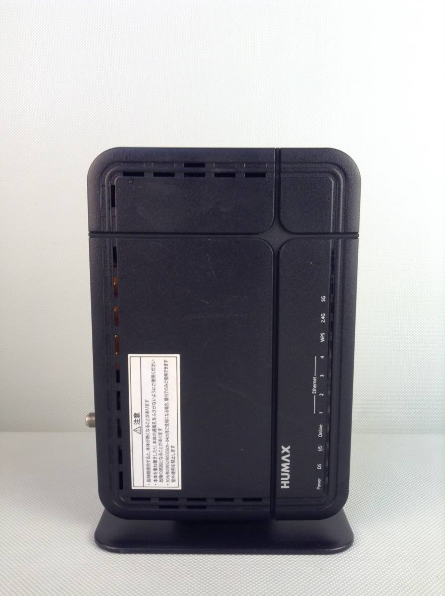 A6954●HUMAX ヒューマックス 無線LAN内蔵 ケーブルモデム ireless Cable Modem HG100R-02JG 本体のみ_画像1