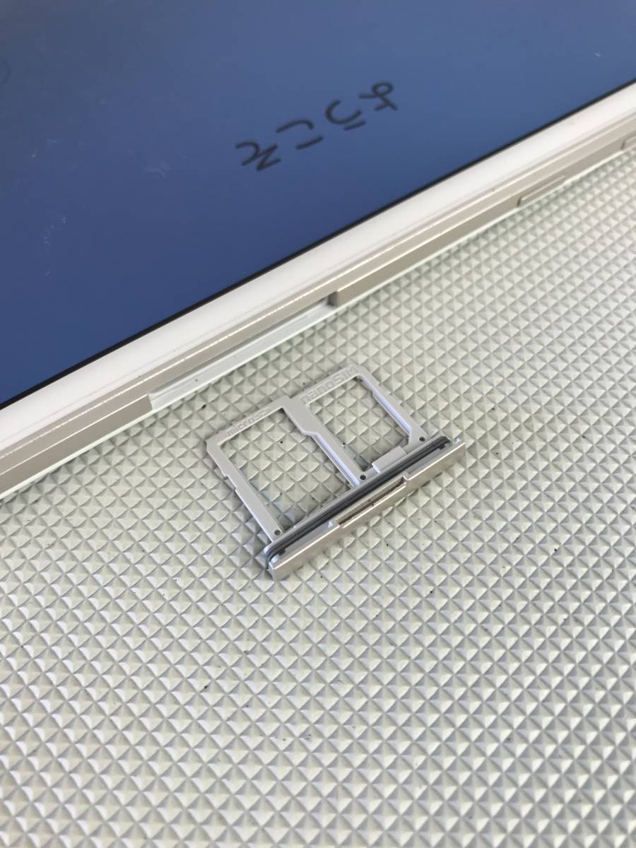A7261◇au LG Qua tab キュア タブ PX ホワイト タブレット Android 現状品_画像8