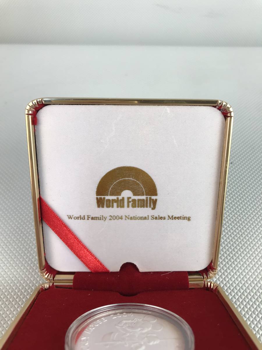 A7279◇Disney World Family ディズニー SILVER COIN 2004 シルバー コイン 美品 中古品 未確認_画像6