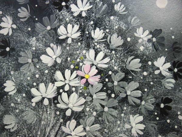 真作保証】 荒木幸史 「心は毎日が花曜日」 原画 ミクスト 真作保証】 荒木幸史 「心は毎日が花曜日」 原画 ミクスト