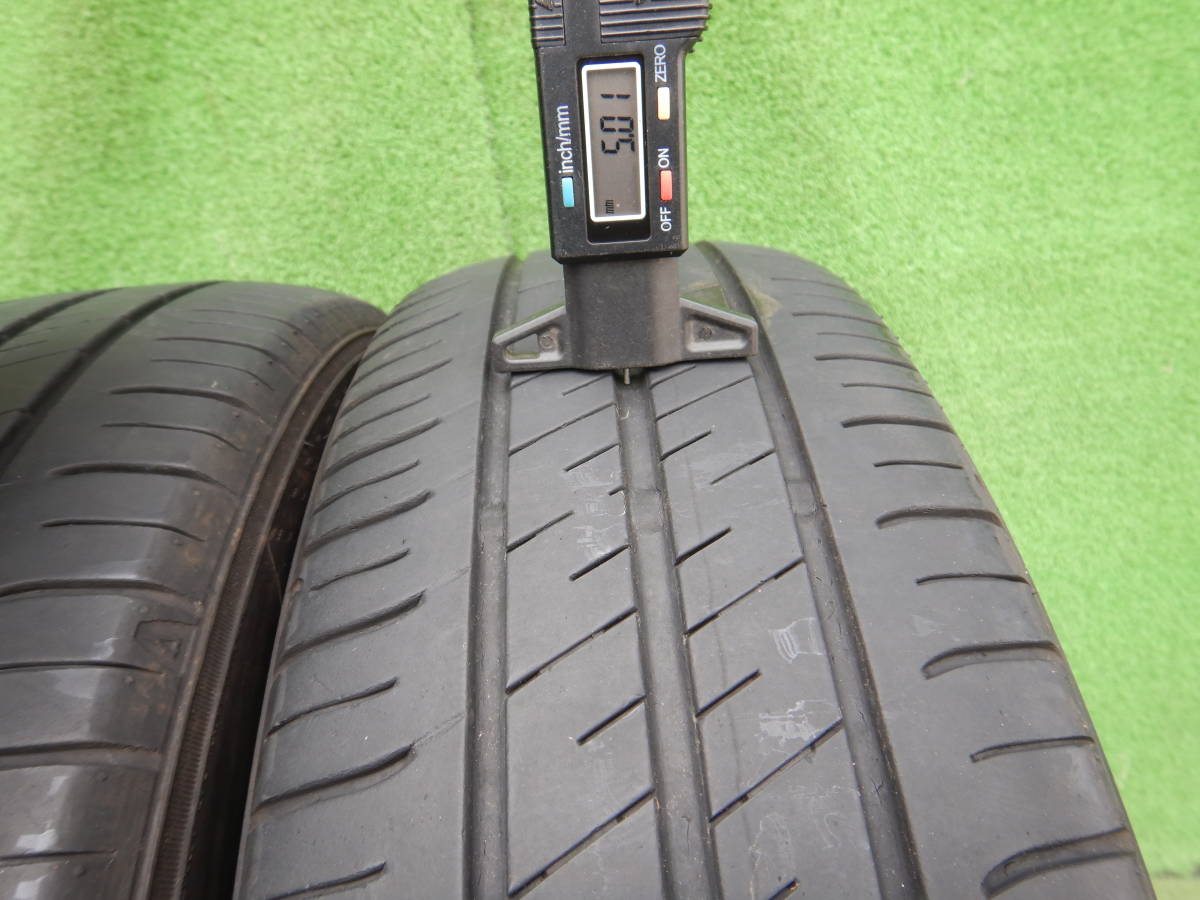 ★GOODYEAR EfficentGrip Eco EG02★165/55R15 75V 残り溝:7部山以上(5mm以上) 2020年 2本 MADE IN JAPAN_画像3