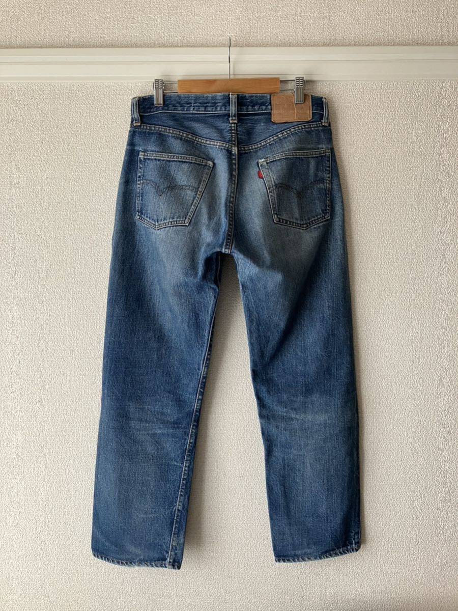 W31 L30】70s LEVIS 501 デニムパンツ 66前期 ボタン裏6 リーバイス
