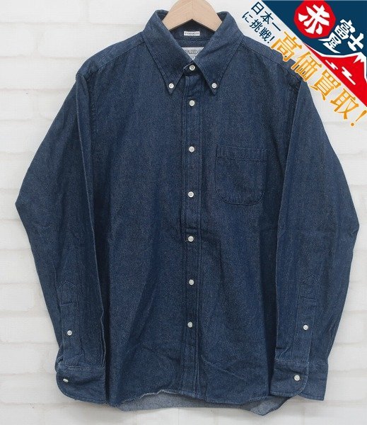 驚きの価格 スタンダードフィット SHIRTS 7T3735/INDIVIDUALIZED BDデニムシャツ インディビジュアライズドシャツ USA製 Mサイズ 驚きの価格 スタンダードフィット SHIRTS 7T3735/INDIVIDUALIZED BDデニムシャツ インディビジュアライズドシャツ USA製 Mサイズ