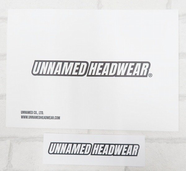 1H6243/未使用品 UNNAMED HEADWEAR MIDDLE CAP アンネームドヘッドウェア ミドルキャップ_画像8