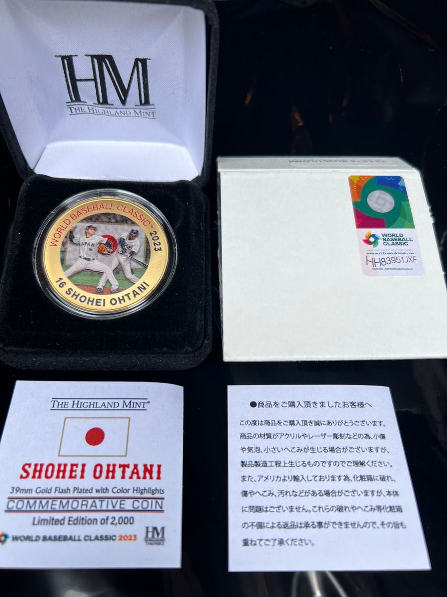 大谷翔平選手 2023WBC gold color coin｜Yahoo!フリマ（旧PayPayフリマ）