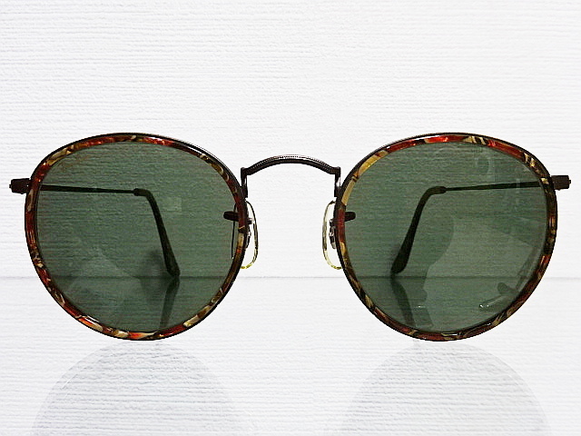 希少 良品 B&L 50mm W1676 ラウンドメタル インサート モザイク 希少 良品 B&L 50mm W1676 ラウンドメタル インサート モザイク
