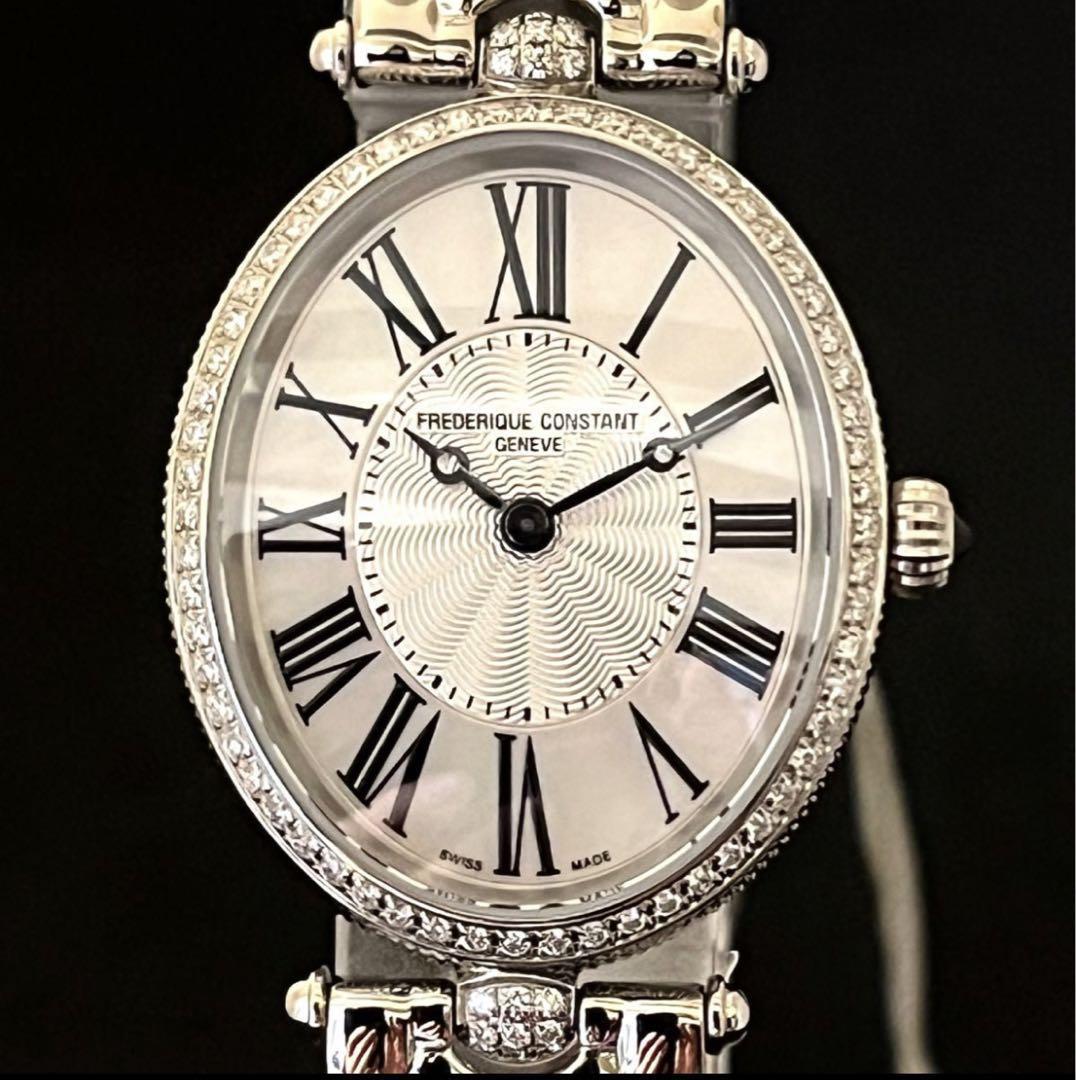 [Frederique Constant] выставленный товар специальная цена / женские наручные часы / высококлассный / женский / в подарок / Frederique Constant / модный / бриллиант / красивый /. красота 