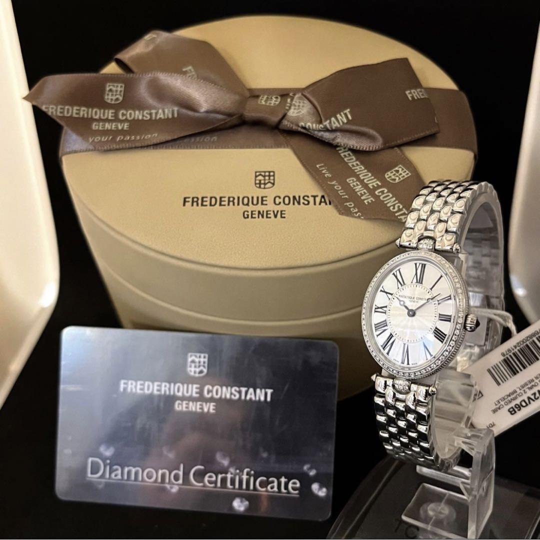 [Frederique Constant] выставленный товар специальная цена / женские наручные часы / высококлассный / женский / в подарок / Frederique Constant / модный / бриллиант / красивый /. красота 