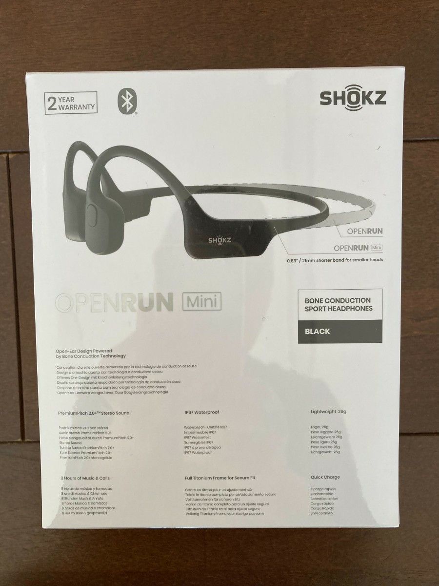 新品未開封】ミニサイズ Shokz OpenRun Mini 骨伝導イヤホン|PayPayフリマ