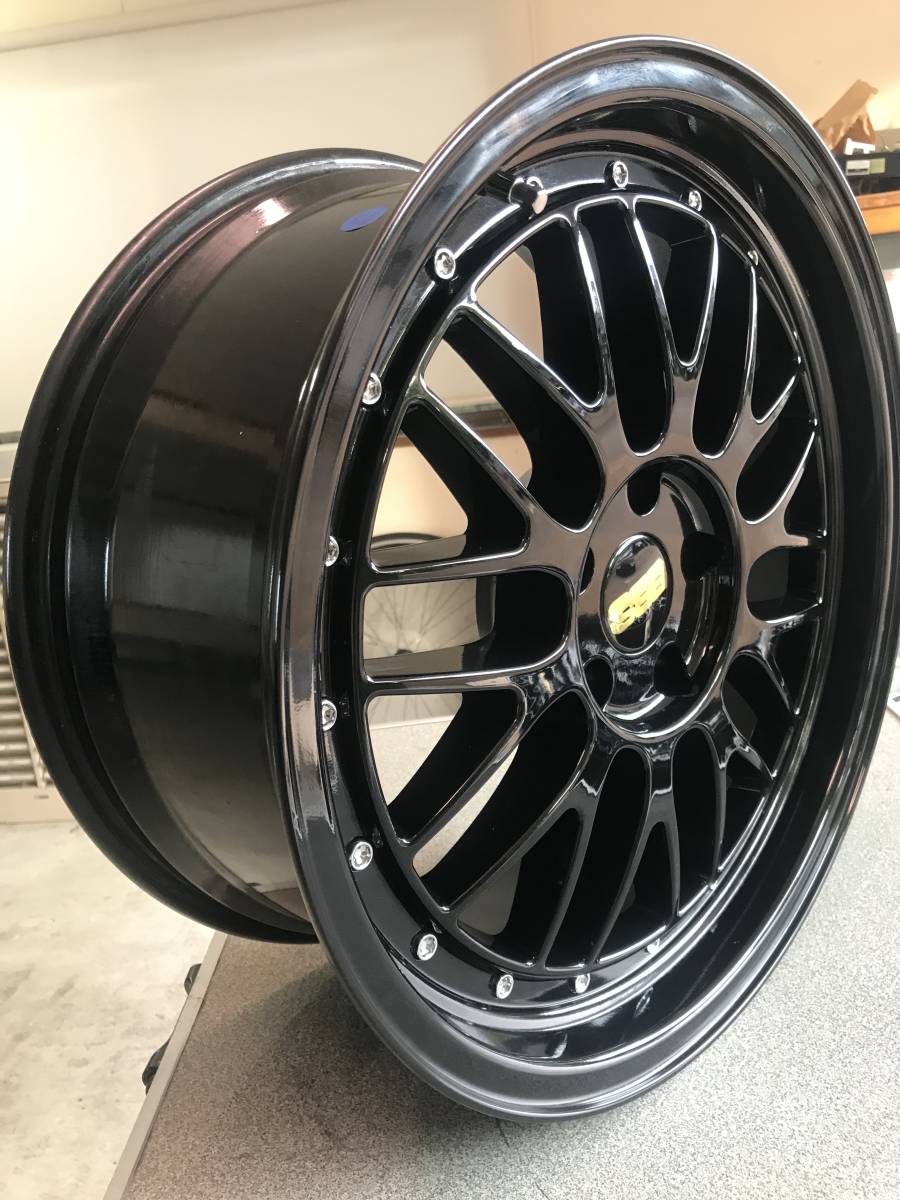 深リム BBS-LM似 ノーブランド 19インチメッシュ 19-8.5J +30 グロス