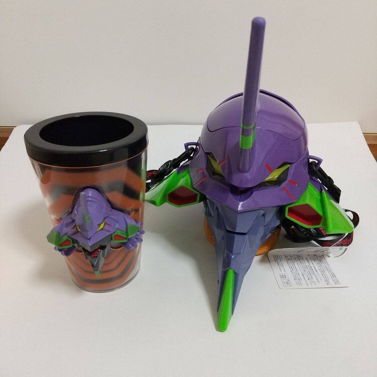 USJ限定】エヴァンゲリオン初号機 ポップコーンバケット 京都 USJ限定】エヴァンゲリオン初号機 ポップコーンバケット 京都