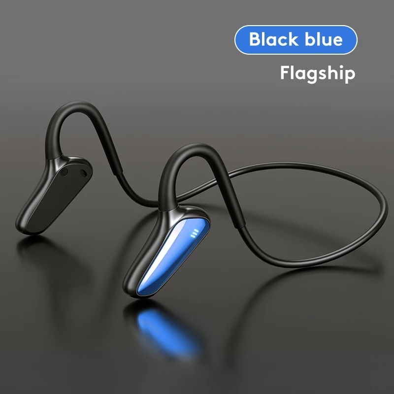 送料無料！2023最新 Bluetoothイヤホン ワイヤレスイヤホン オープンイヤー Hi-Fi高音質 骨伝導 Bluetooth5.2 IPX防水_画像1