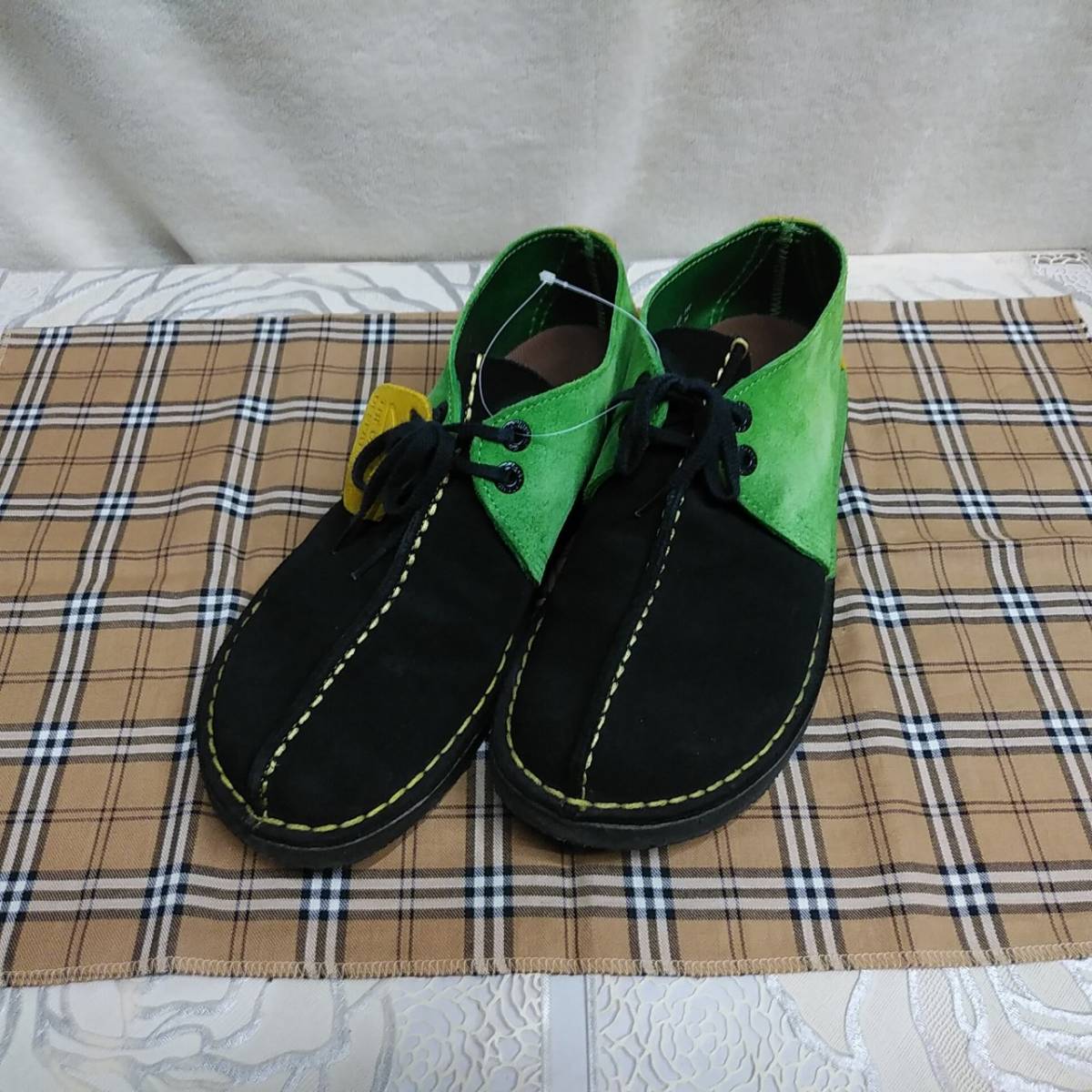 クラークス デザートトレック 8 1/2 ジャマイカ ラスタカラー clarks