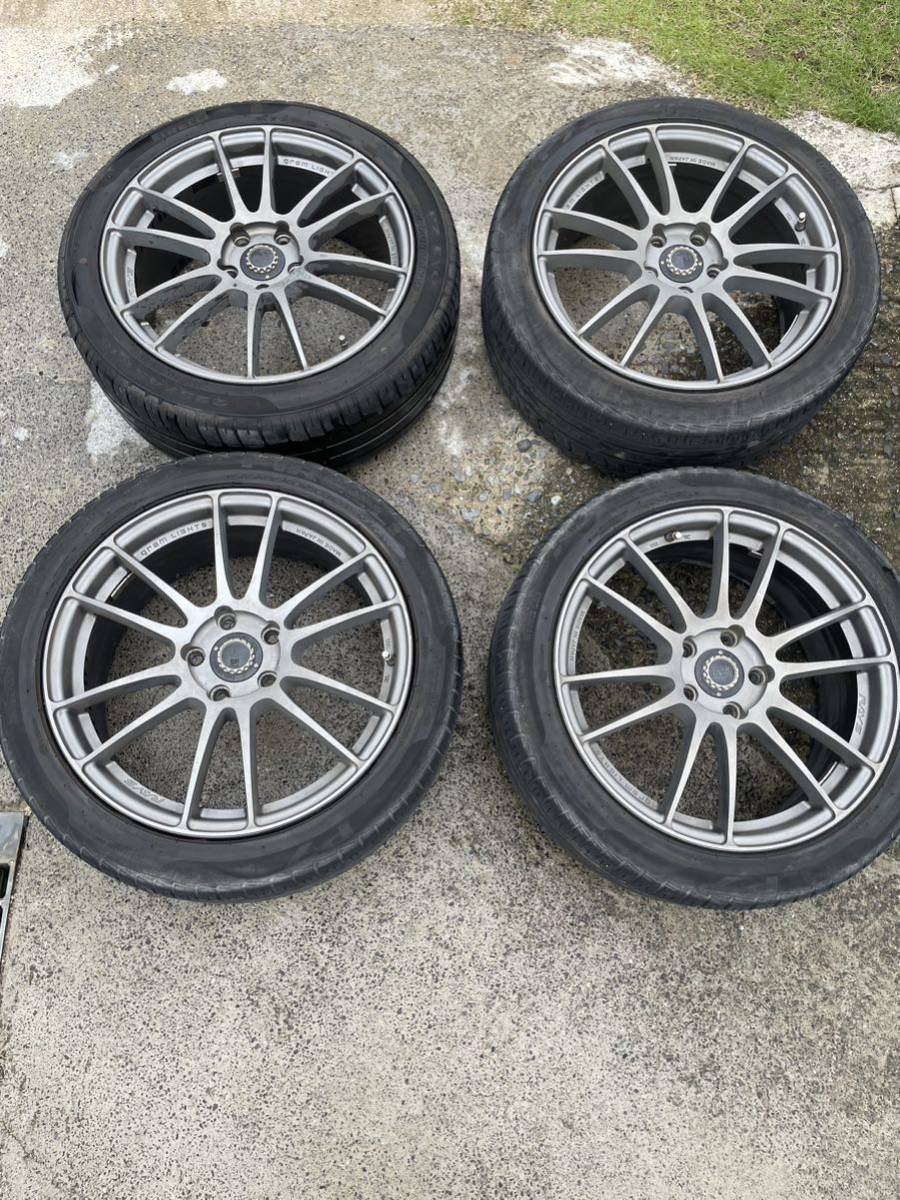 レイズ グラムライツ 57エクストリーム 18インチ pcd114.3 5穴