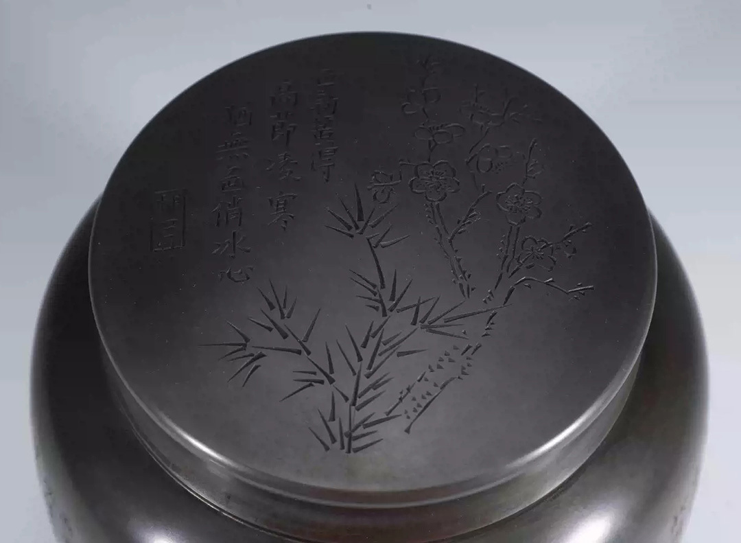中国古玩 唐物 煎茶道具 古錫造 急須盆 時代物 極上品 初だし品 中国古玩 唐物 煎茶道具 古錫造 急須盆 時代物 極上品 初だし品