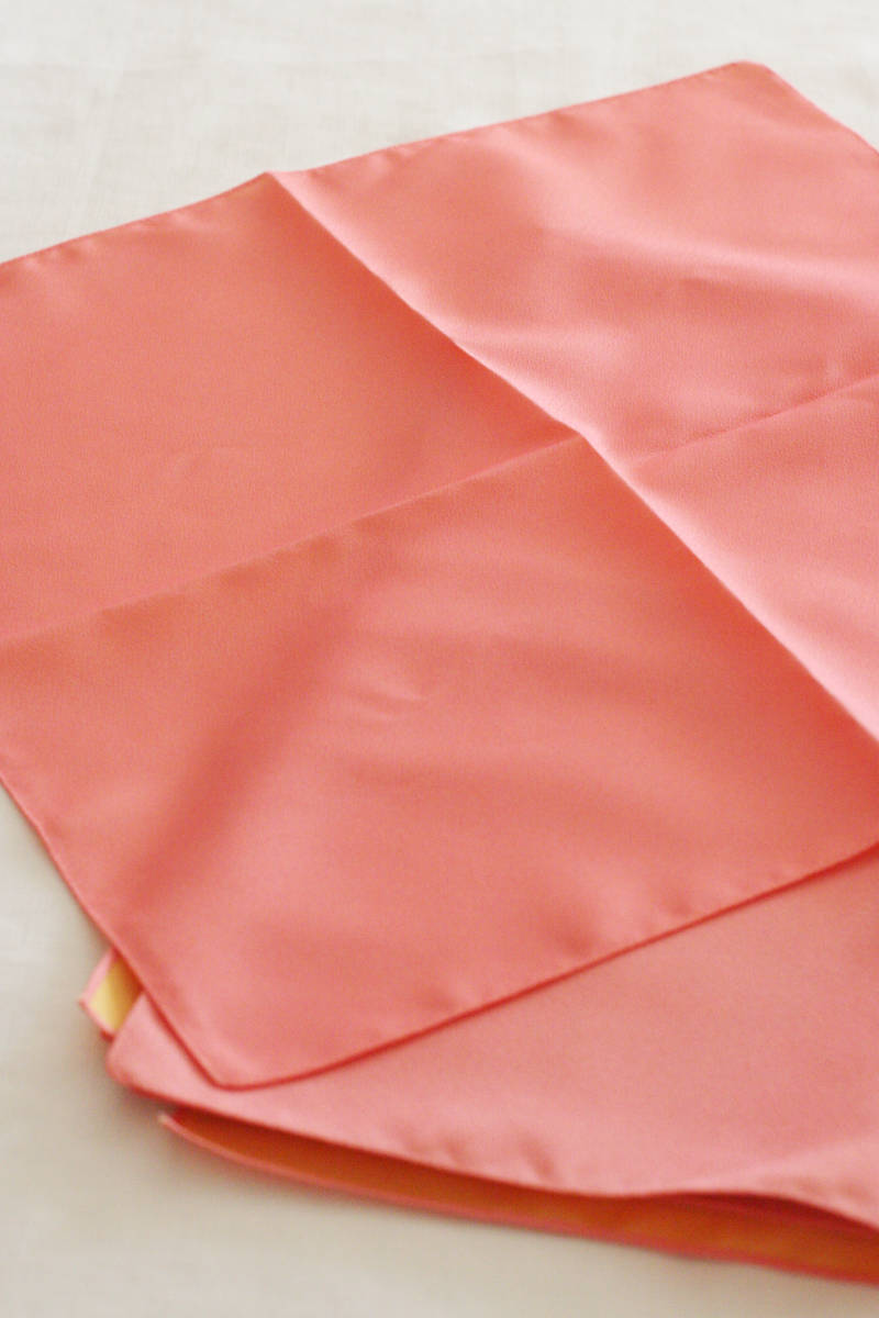 [ новый товар не использовался ]1 листов furoshiki .. данный посылка салфетка гора дуть цвет . розовый двусторонний одноцветный 