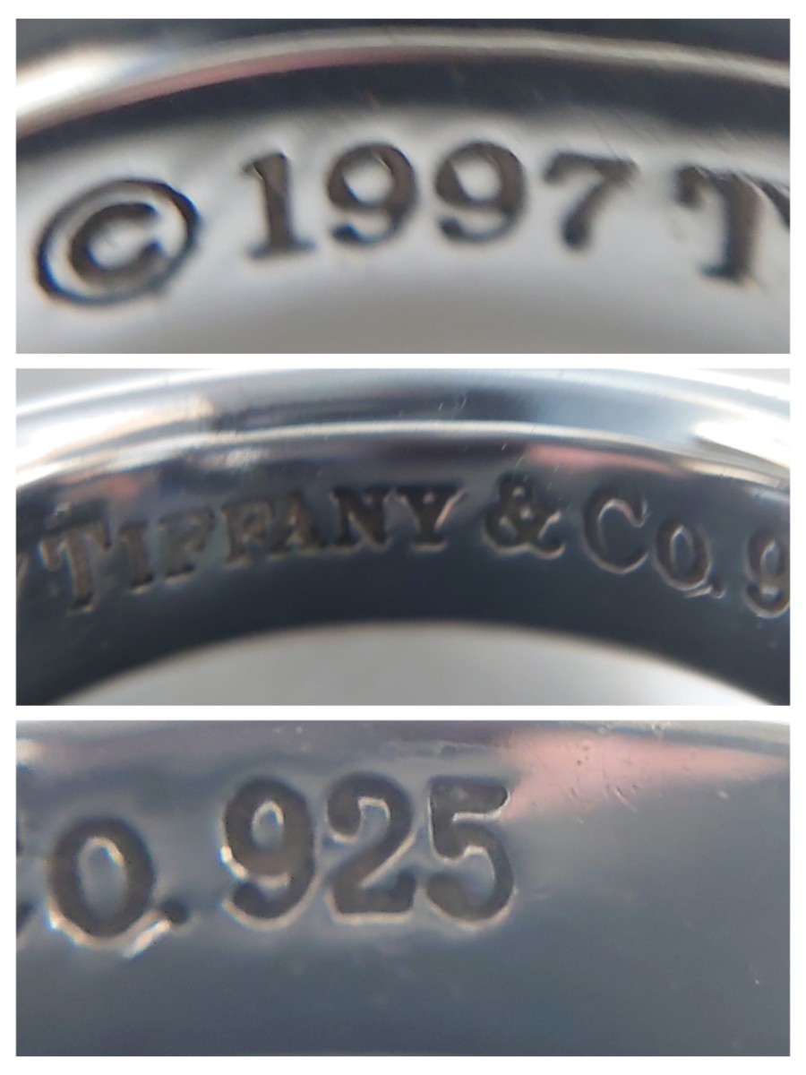 ⑤【TIFFANY&Co 】ティファニー 1837 リング シルバー925 14号 ⑤【TIFFANY&Co 】ティファニー 1837 リング シルバー925 14号