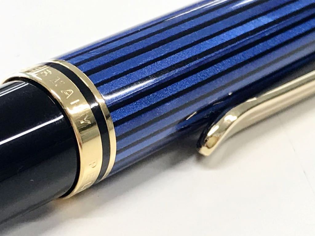 上質で快適 K635K ペリカン スーベレーン ボールペン K800 青縞 箱保付