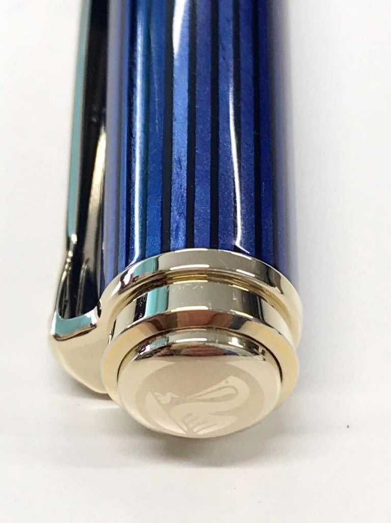 K635K ペリカン スーベレーン ボールペン K800 青縞 箱保付-