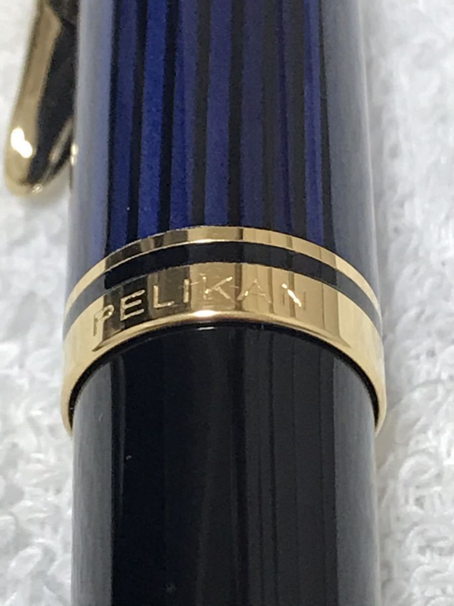 K902K пеликан Hsu be полоса шариковая ручка K800 синий . коробка гарантия есть 