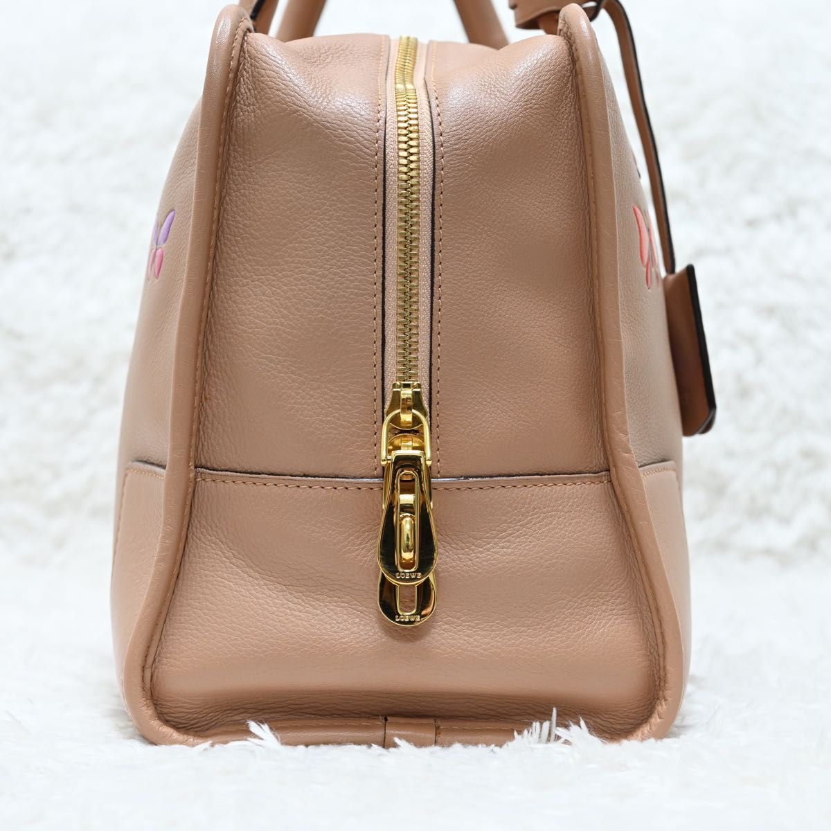 LOEWE ロエベ ミニボストンバッグ アマソナ36 バタフライ ピンク LOEWE ロエベ ミニボストンバッグ アマソナ36 バタフライ ピンク
