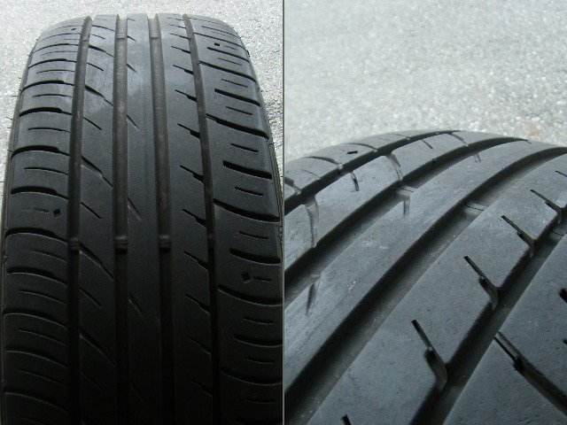 STRANGER ストレンジャー アルミ 18×7.5J OFF48 PCD114.3-5H 2018年製 215/45R18 FALKEN ZIEX ZE914 タイヤ 4本セット P2829の画像6