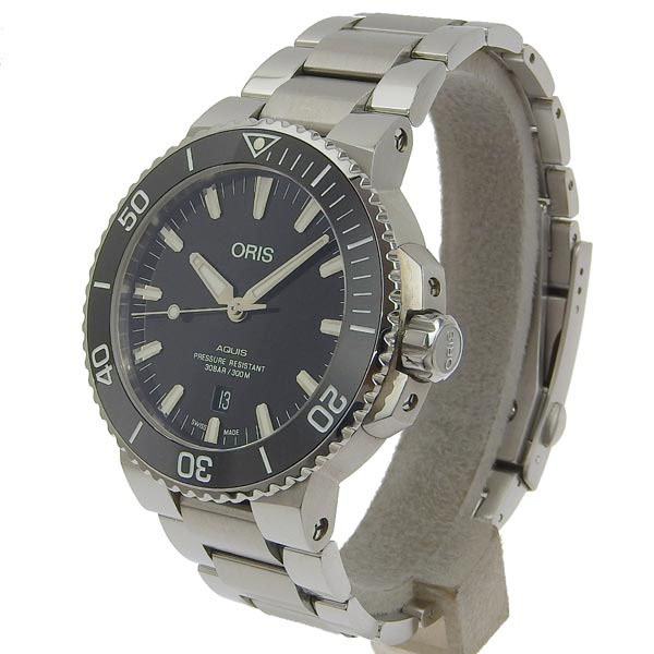 ORIS オリス アクイスデイト メンズ オートマ 7730 SS gg【時計