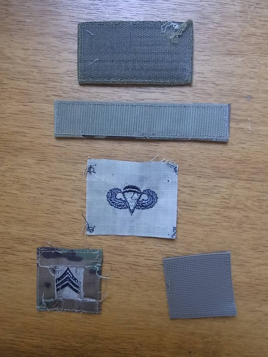 r米陸軍マルティカム迷彩戦闘服のパッチ5枚の画像4