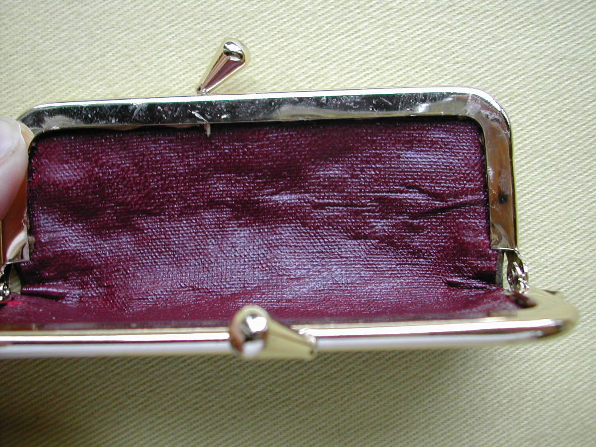  handmade real leather made seal case ( seal inserting ) enamel type pushed . pink 