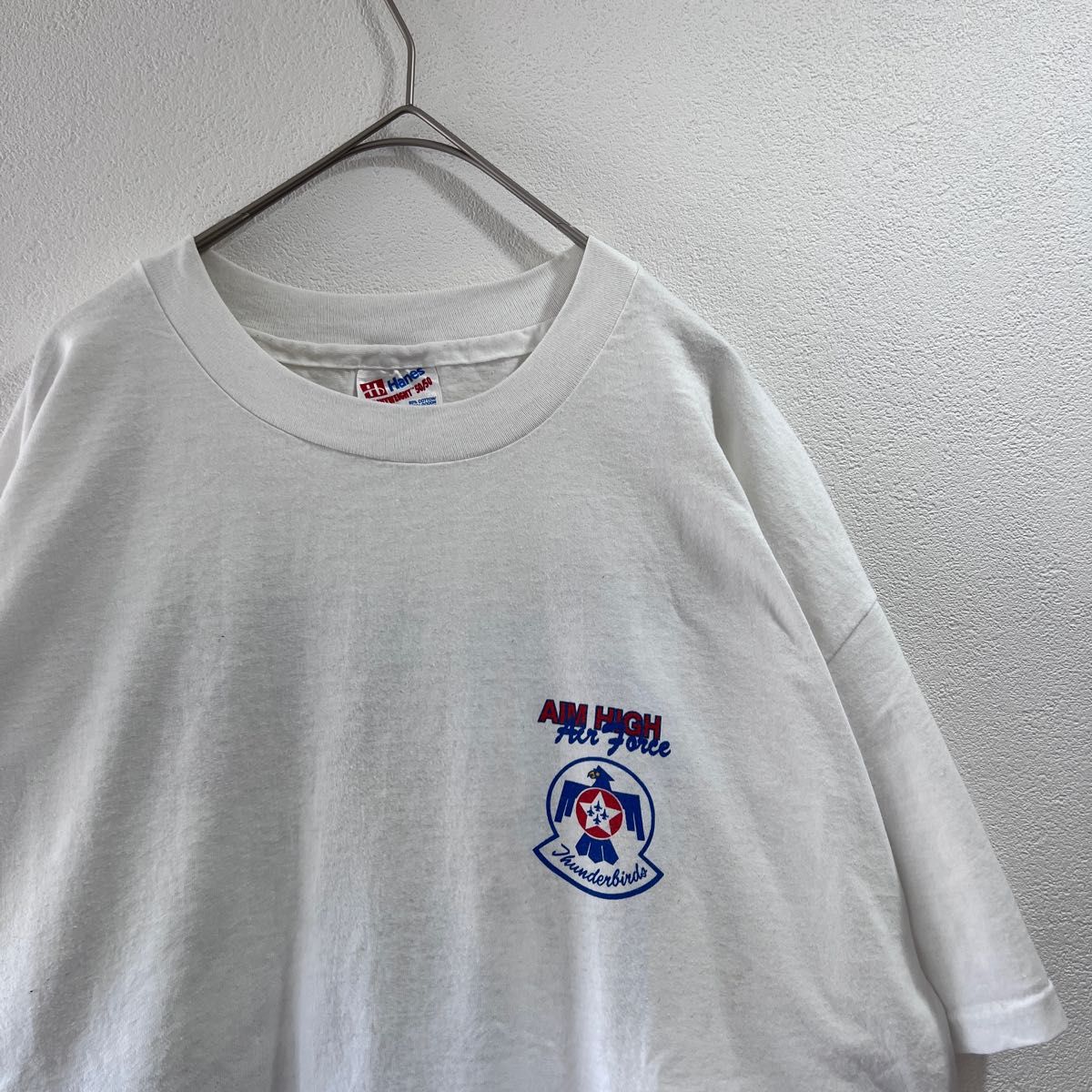 90s Hanes usa製 コットンTシャツ プリント XL ビンテージ 半袖Tシャツ プリントTシャツ