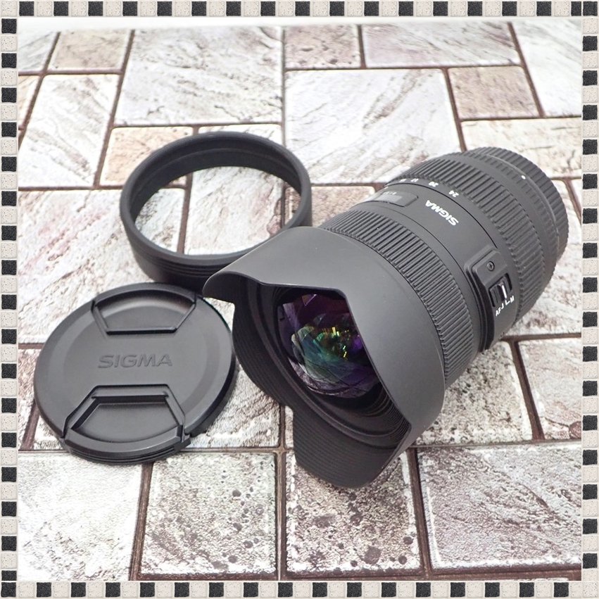 極上美品 】 SIGMA 12-24mm 1:4.5-5.6 DG HSM キャノン用 広角ズーム