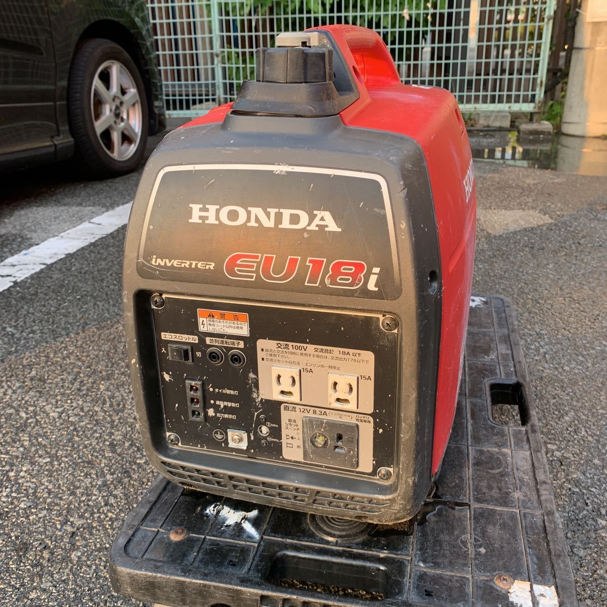 稼動品 インバーター発電機 ホンダ HONDA EU18i ポータブル発電機 防音