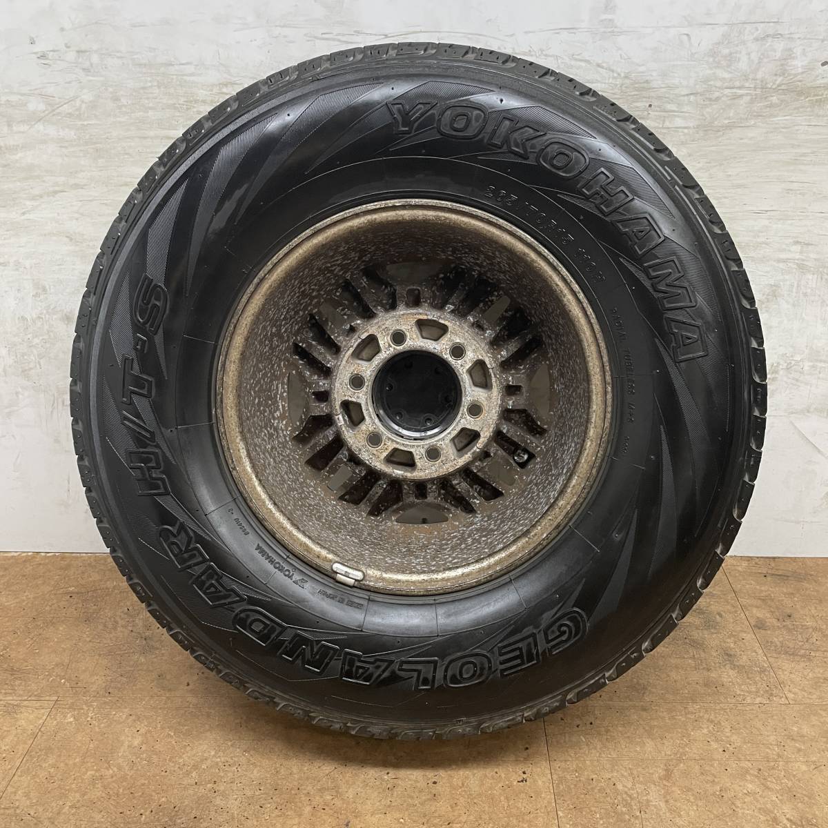 トヨタ 70系 ランドクルーザー ランクル 純正 15in PCD139.7 6H ヨコハマ 265/70R15 プラド ハイラックスサーフ FJクルーザー_画像8