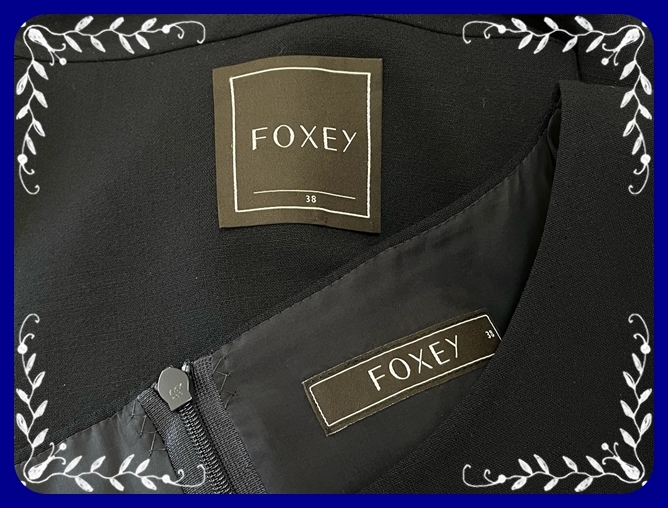 FOXEY 【美品】サクセススーツ(38)ジャケット/ワンピース/ベルト