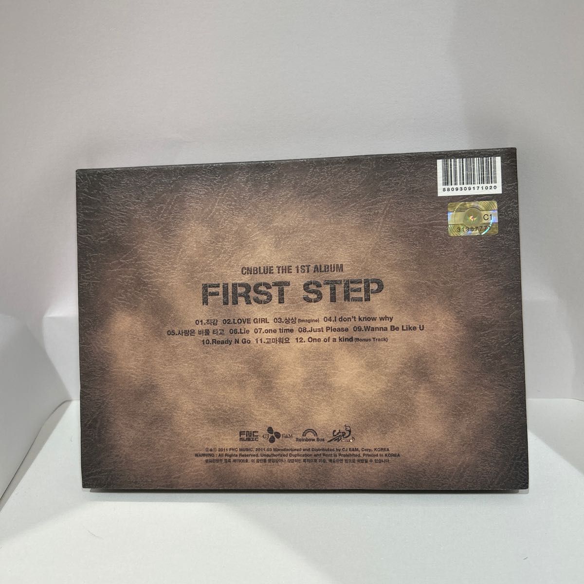 SCOTCH FIRST CNBLUE STEP オープンリールテープ  CD 1stALBUM