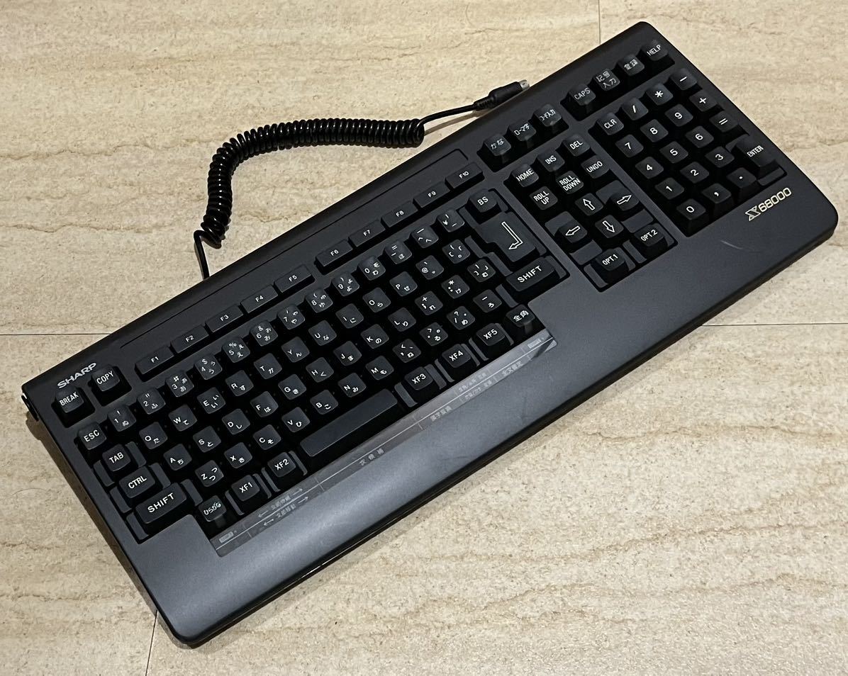 動作OK即決あり X68000 キーボード チタンブラック 全機種対応 動作OK即決あり X68000 キーボード チタンブラック 全機種対応