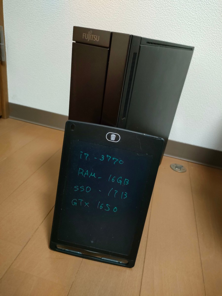 スリムタイプ ゲーミングPC i7/GTX1650/SSD1TB-