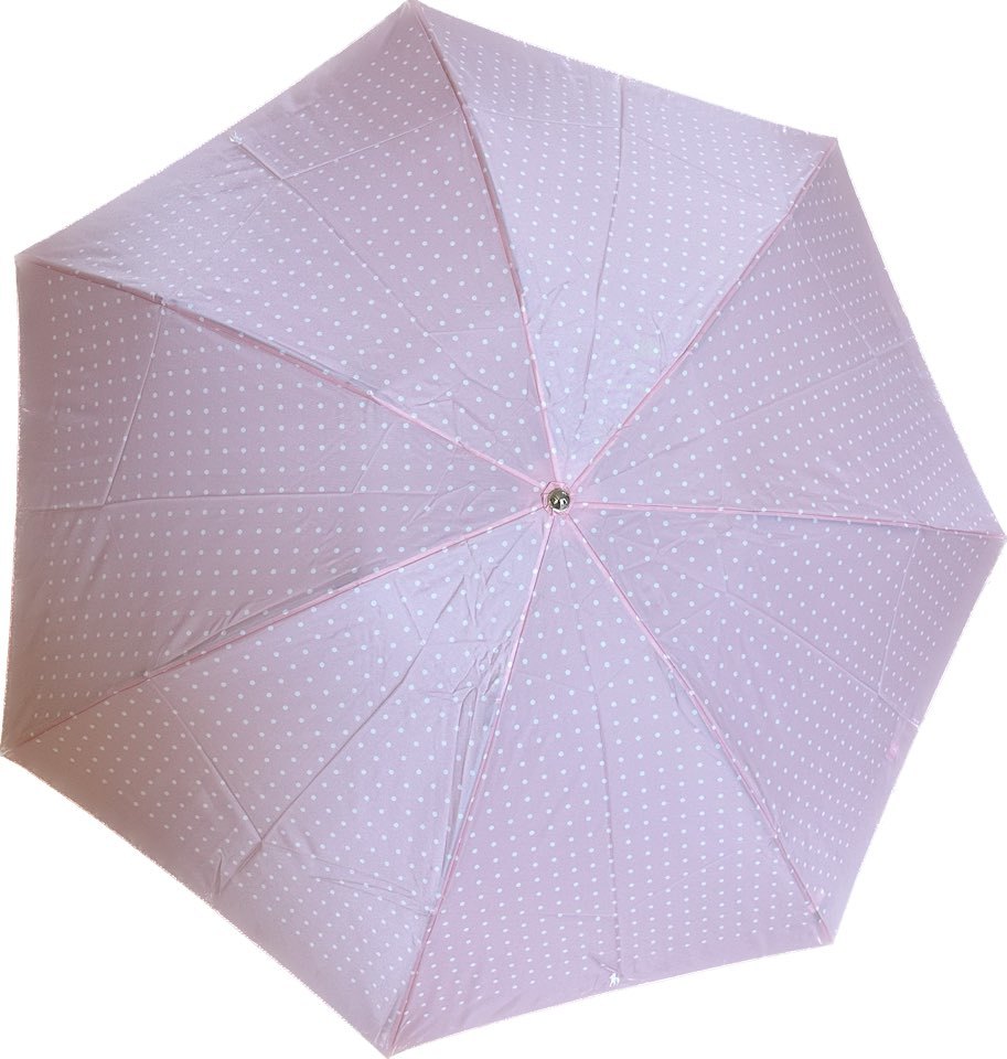 売れ筋アイテムラン 新品 ポロラルフローレン 折りたたみ傘 ピンク ドット柄 レイングッズ 雨 POLO Ralph Lauren その他