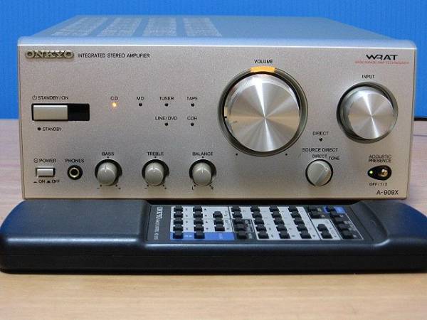 ONKYO☆良品 メンテ済 動作良好☆INTEC205 高音質 プリメインアンプ
