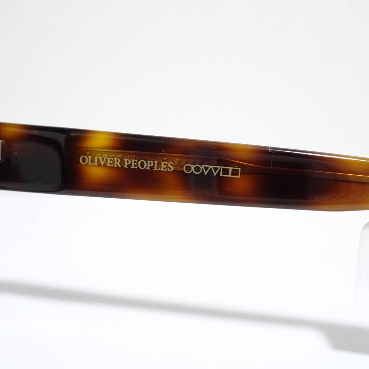 ◆OLIVER PEOPLES/オリバーピープルズ◆DENTON べっ甲柄 ウェリントン セルフレーム 眼鏡 メガネ/3.2万_画像7