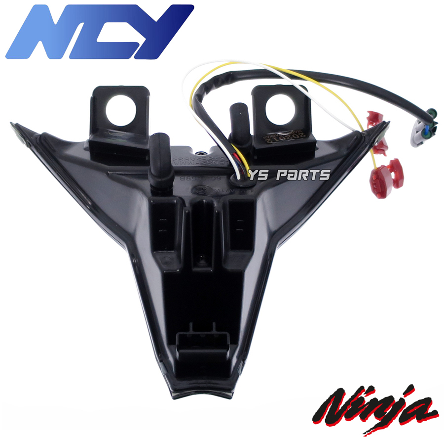 【正規品】NCY LEDウインカー内蔵LEDテール[スモークレンズ]Z400/Z1000/ニンジャ250/ninja250/ニンジャ400/ZX-6R/ZX-10R/ZX-10RR/ZX-10R SE_画像3