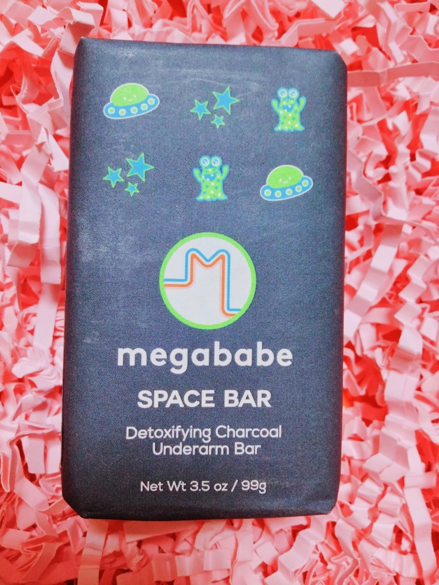 【Space Bar Underarm Soap】megabebe beauty■デオドラント　消臭　体臭　宇宙人　UFO 　海外コスメ