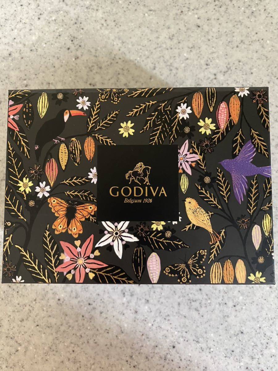 GODIVA　ゴディバ　引き出し付き空き箱　アクセサリーボックス 小物入れ等に/宝箱_画像7