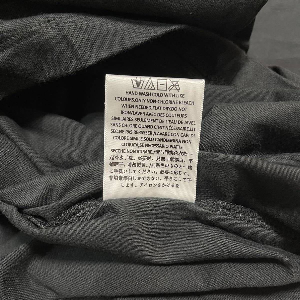国内外の人気! 【XS】黒 Essentials ロンT Stretch Limo Tシャツ