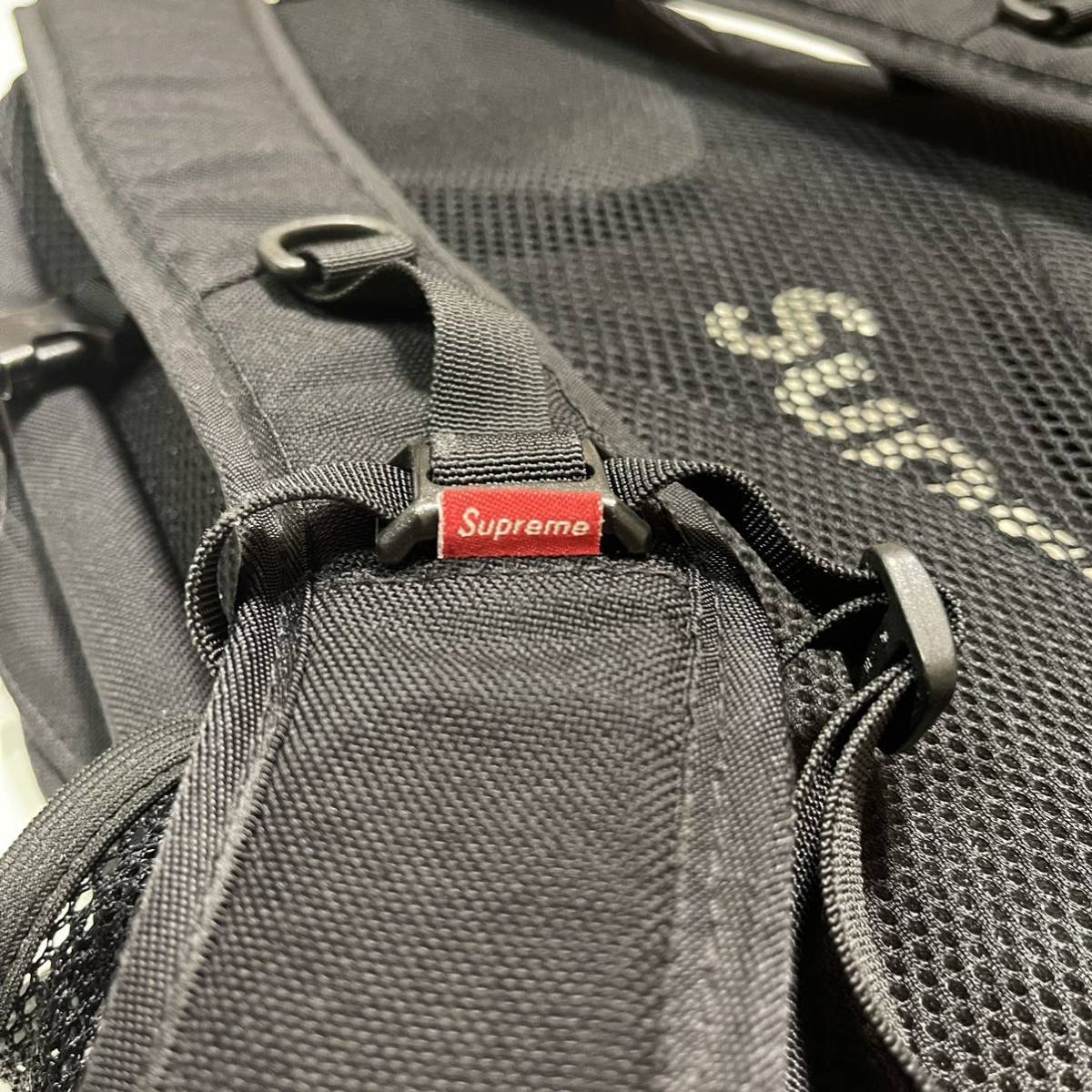 【レア】Supreme 15ss バックパック Black 黒 ブラック Backpack リュック Box Logo ボックスロゴ