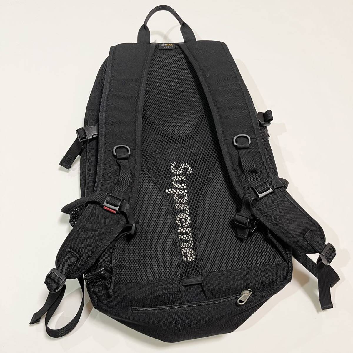 【レア】Supreme 15ss バックパック Black 黒 ブラック Backpack リュック Box Logo ボックスロゴ