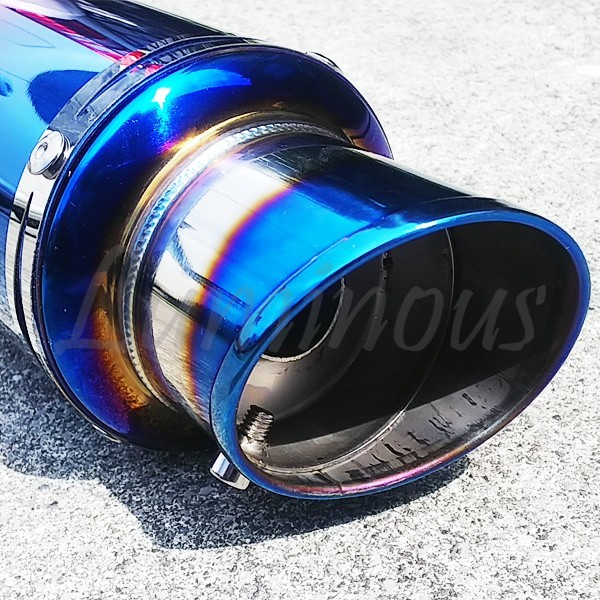 CBR900RR CBR929RR CBR954RR CBR1000RR CBR1100XX X4 all-purpose titanium manner slip-on muffler silencer slash cut exhaust pipe 60.5mm