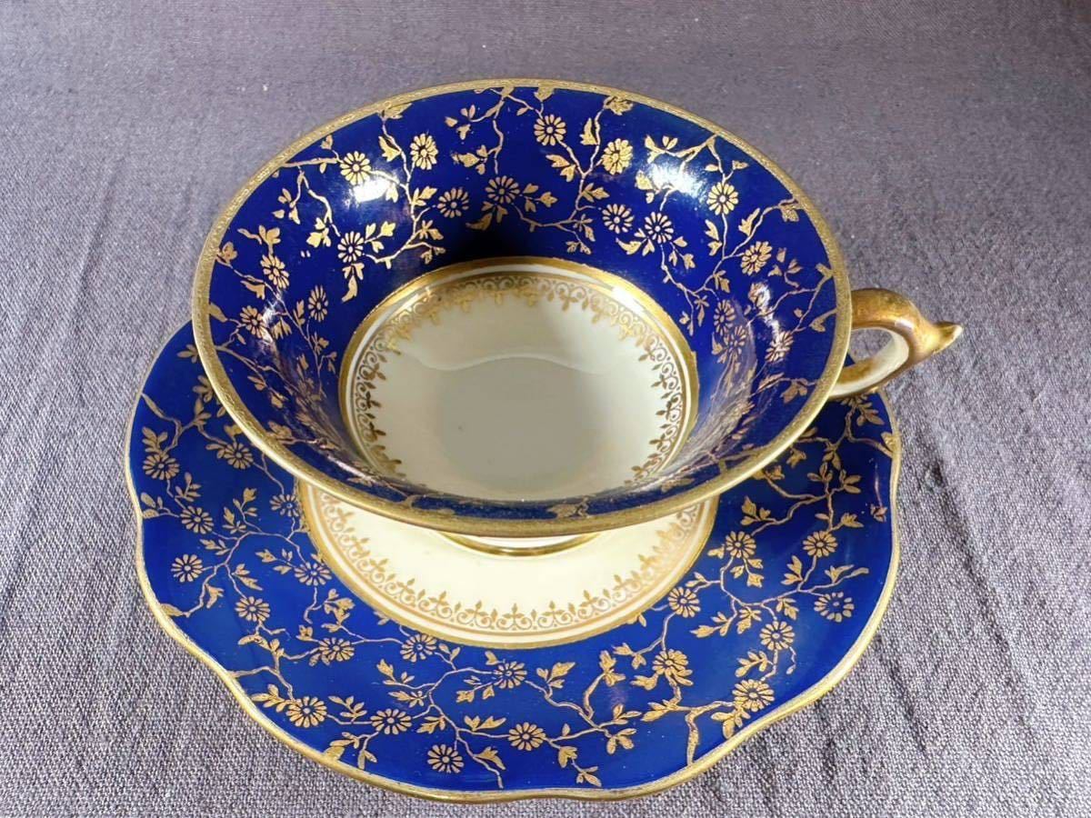 ババリア ドイツ製 金彩 デミタスカップ&ソーサー Bavaria-